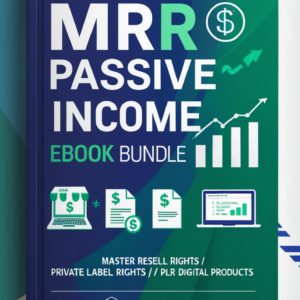 MRR + PLR Passive Income Bundle – Resell Digital Products Effortlessly