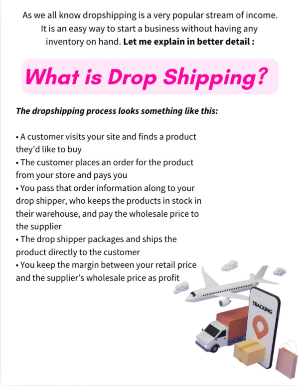 Start Your Own Dropshipping Empire – PLR Ebook (20 Pages) - Image 2