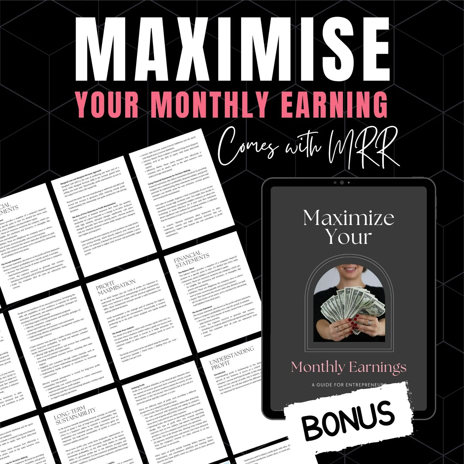 MRR + PLR Passive Income Bundle – Resell Digital Products Effortlessly