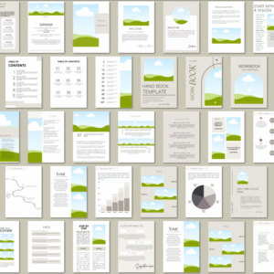 150 Canva eBook Templates | Course & Workbook Designs | Create Professional eBooks Easily