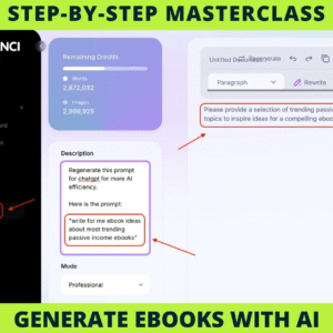Generate a Complete eBook with AI | Step-by-Step Masterclass + Videos | PLR & MRR