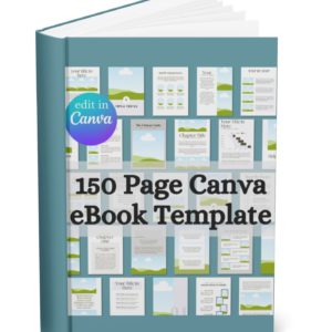 150 Canva eBook Templates | Course & Workbook Designs | Create Professional eBooks Easily