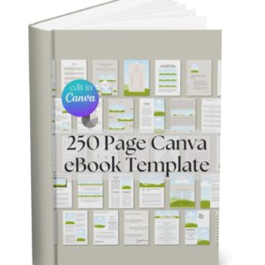 250-Page Canva eBook & Workbook Template | Running, Coaching & Lead Magnet Design