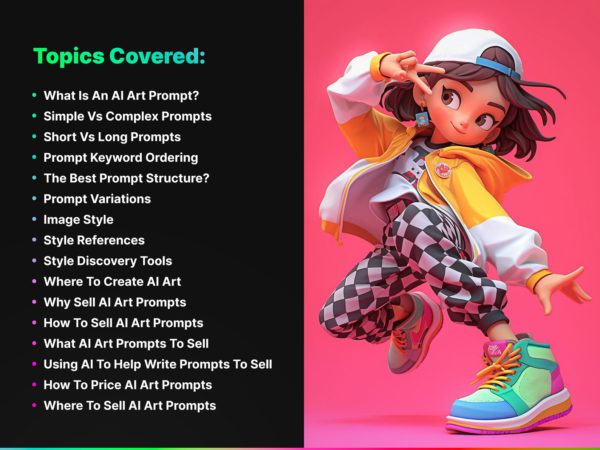 61-Page AI Art Prompt Mastery | How to Write & Sell AI Prompts Effectively - Image 2