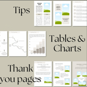 250-Page Canva eBook & Workbook Template | Running, Coaching & Lead Magnet Design