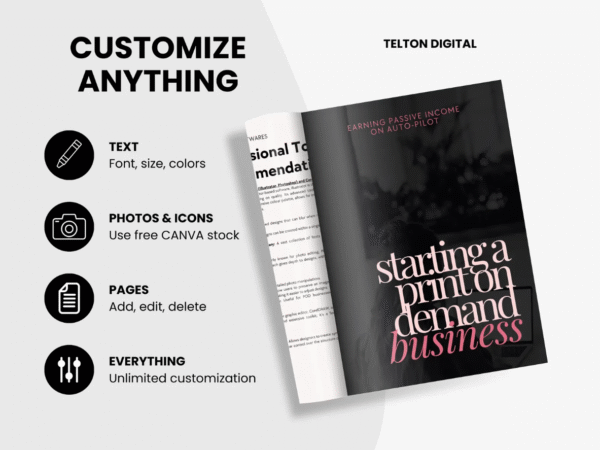 Print On Demand Business Guide | DFY POD eBook | Passive Income Made Easy | MRR & PLR - Image 5