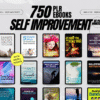 750 Self Improvement eBooks | Digital Bundle with MRR/PLR | Passive Income Opportunity