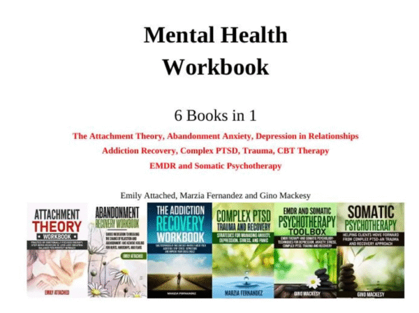 Mental Health Workbook (6-in-1) | Attachment Theory, Abandonment Anxiety & More - Image 2