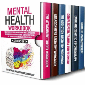 Mental Health Workbook (6-in-1) | Attachment Theory, Abandonment Anxiety & More