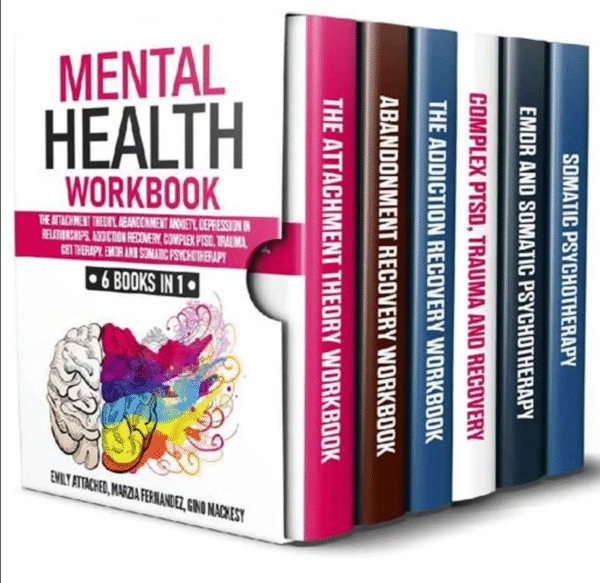 Mental Health Workbook (6-in-1) | Attachment Theory, Abandonment Anxiety & More